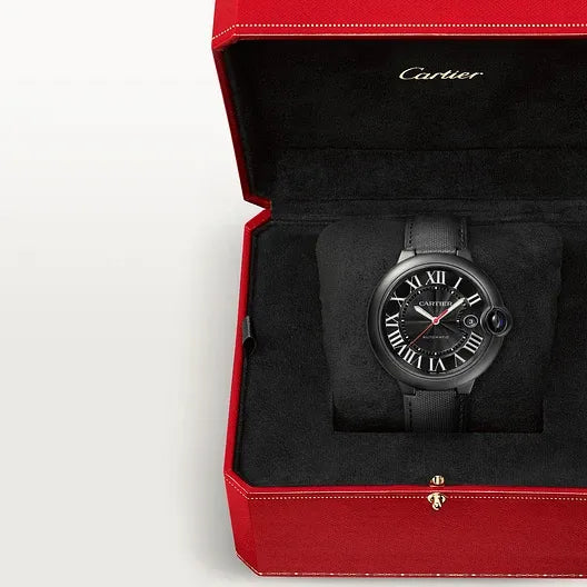 Cartier Ballon Bleu Carbon Watch 42mm