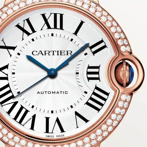 Cartier Ballon Bleu Diamond Watch 36mm