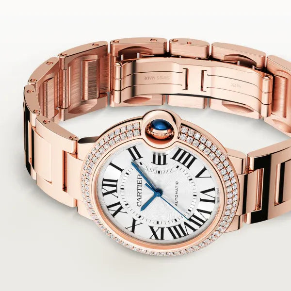 Cartier Ballon Bleu Diamond Watch 36mm