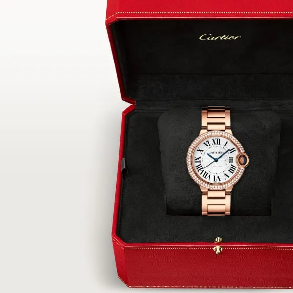 Cartier Ballon Bleu Diamond Watch 36mm