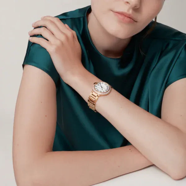Cartier Ballon Bleu Diamond Watch 36mm