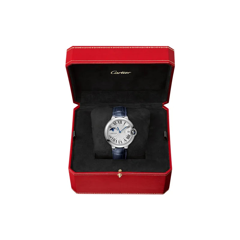Cartier Ballon Bleu Moon Phase Watch 42mm