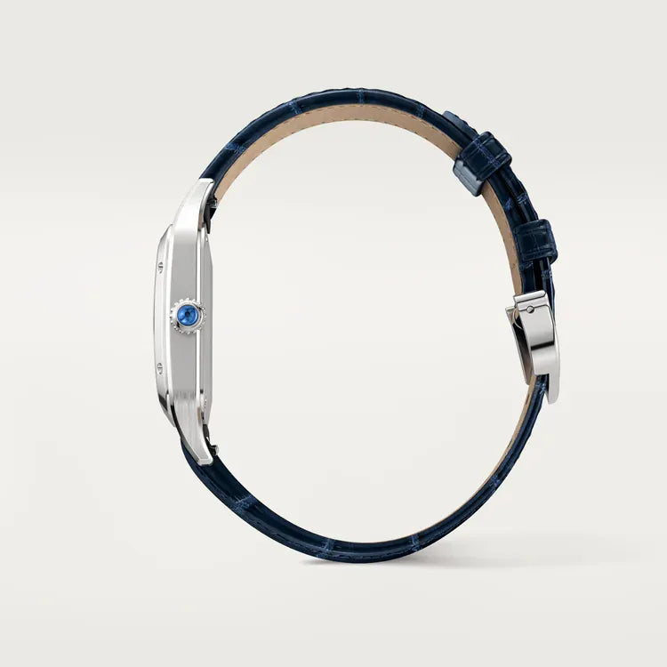 Cartier Santos-Dumont Watch 36mm Blue