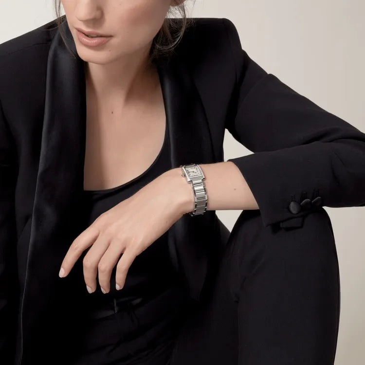 Cartier Tank Française Watch 30.4mm W4TA0009
