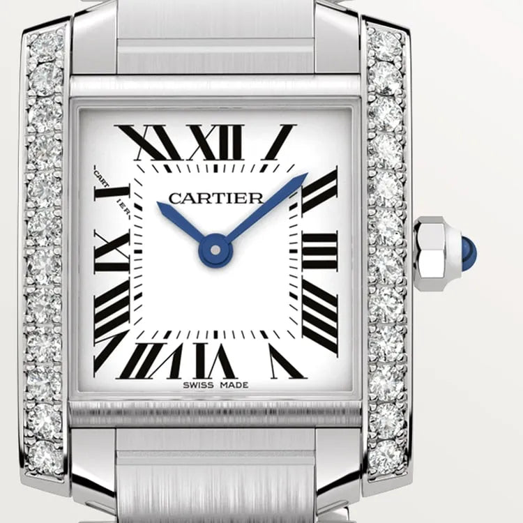 Cartier Tank Française Watch 30.4mm W4TA0009