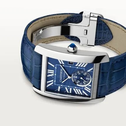 Cartier Tank MC Watch 44mm Blue