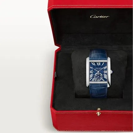 Cartier Tank MC Watch 44mm Blue
