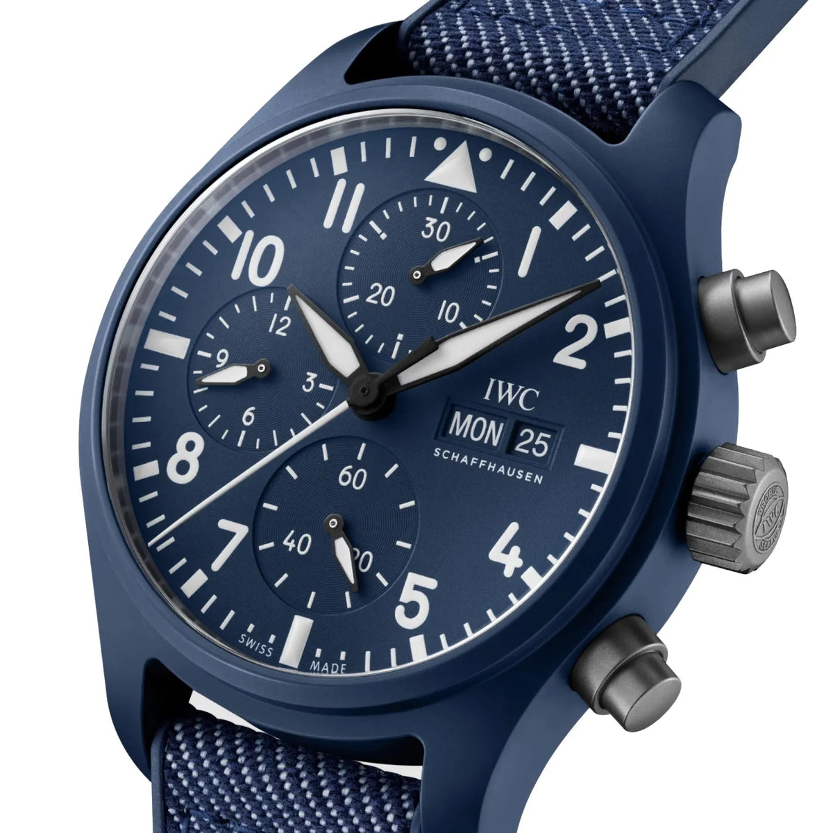 IWC Pilot Chronograph Top Gun Oceana Watch 41.9mm IW389404
