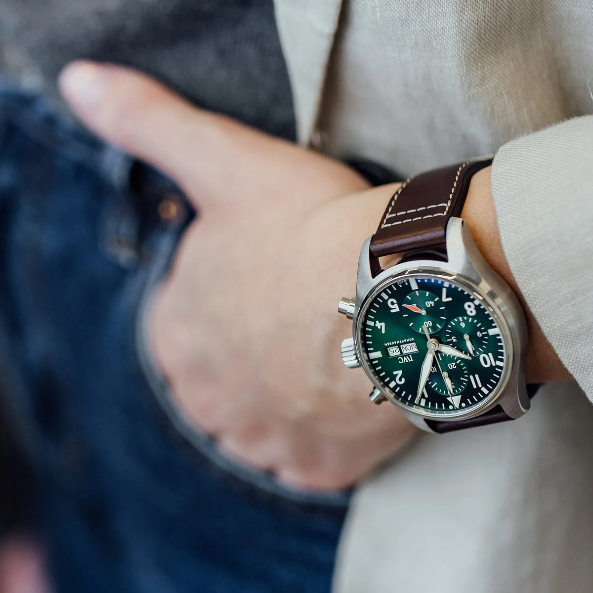 IWC Pilot's Chronograph Watch 41mm IW388103