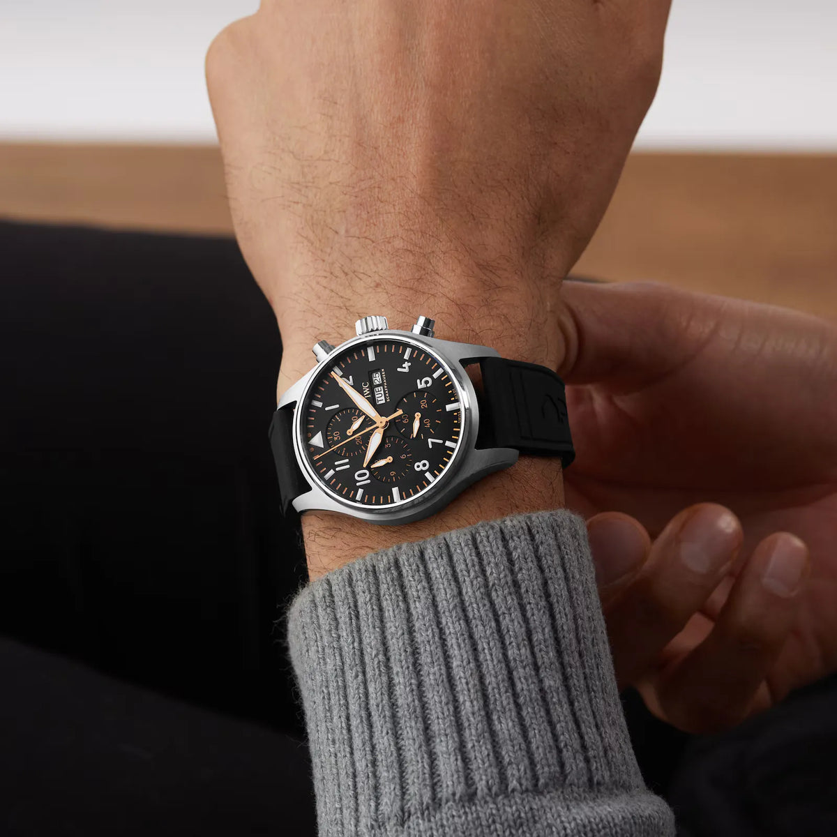 IWC Pilot's Chronograph Watch 41mm IW388116