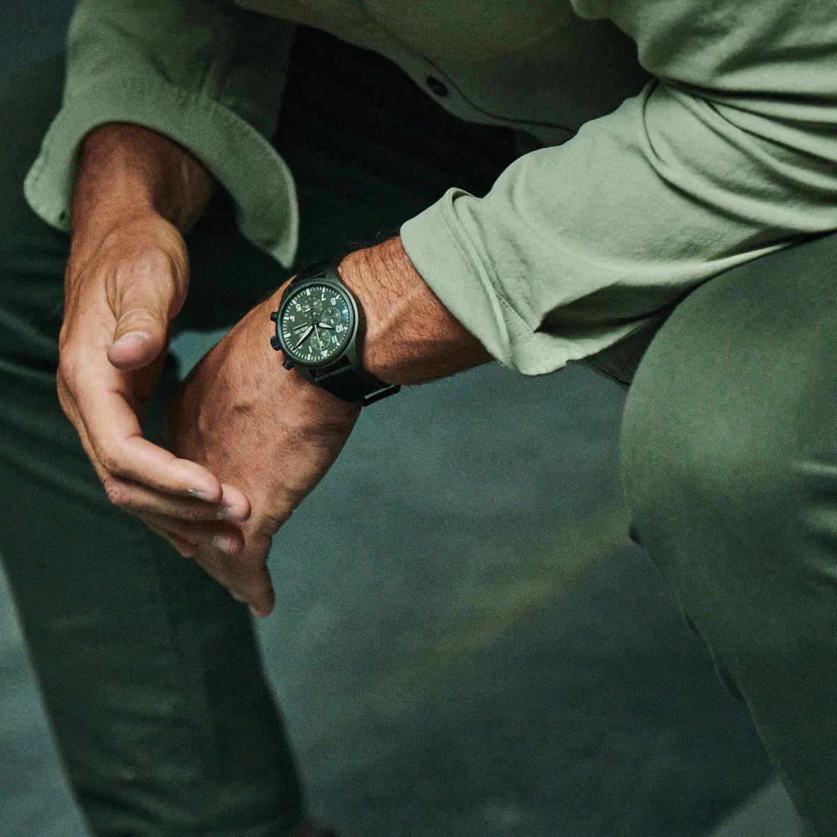 IWC Pilot's Watch Chronograph Top Gun Woodland 45mm IW389106