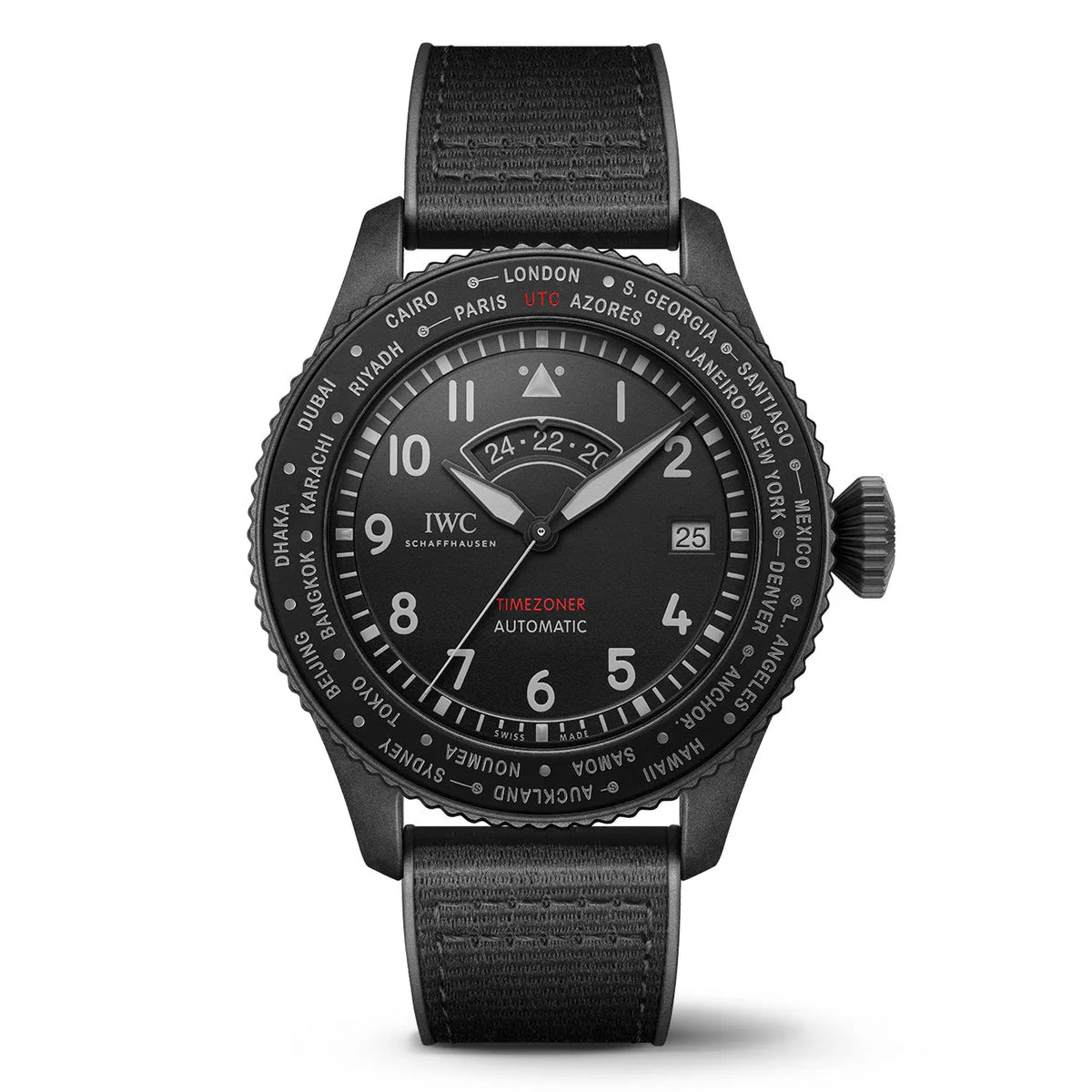 IWC Pilot's Watch Timezoner TOP GUN Ceratanium Watch 46mm IW395505