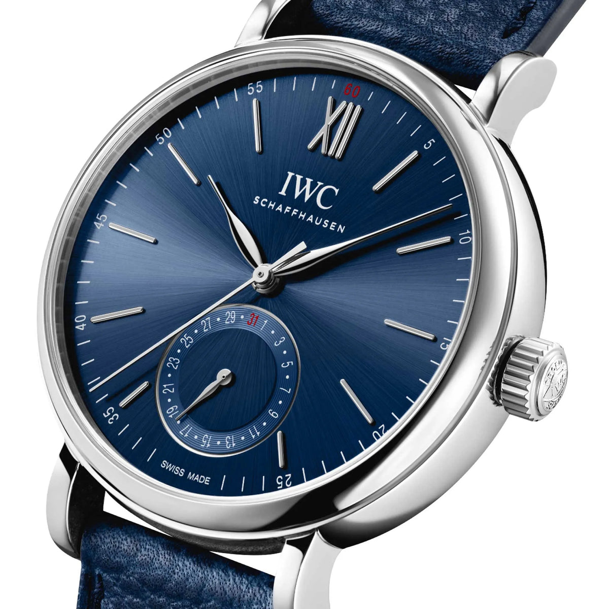 IWC Portofino Automatic Pointer Date Laureus Watch 39mm IW359202