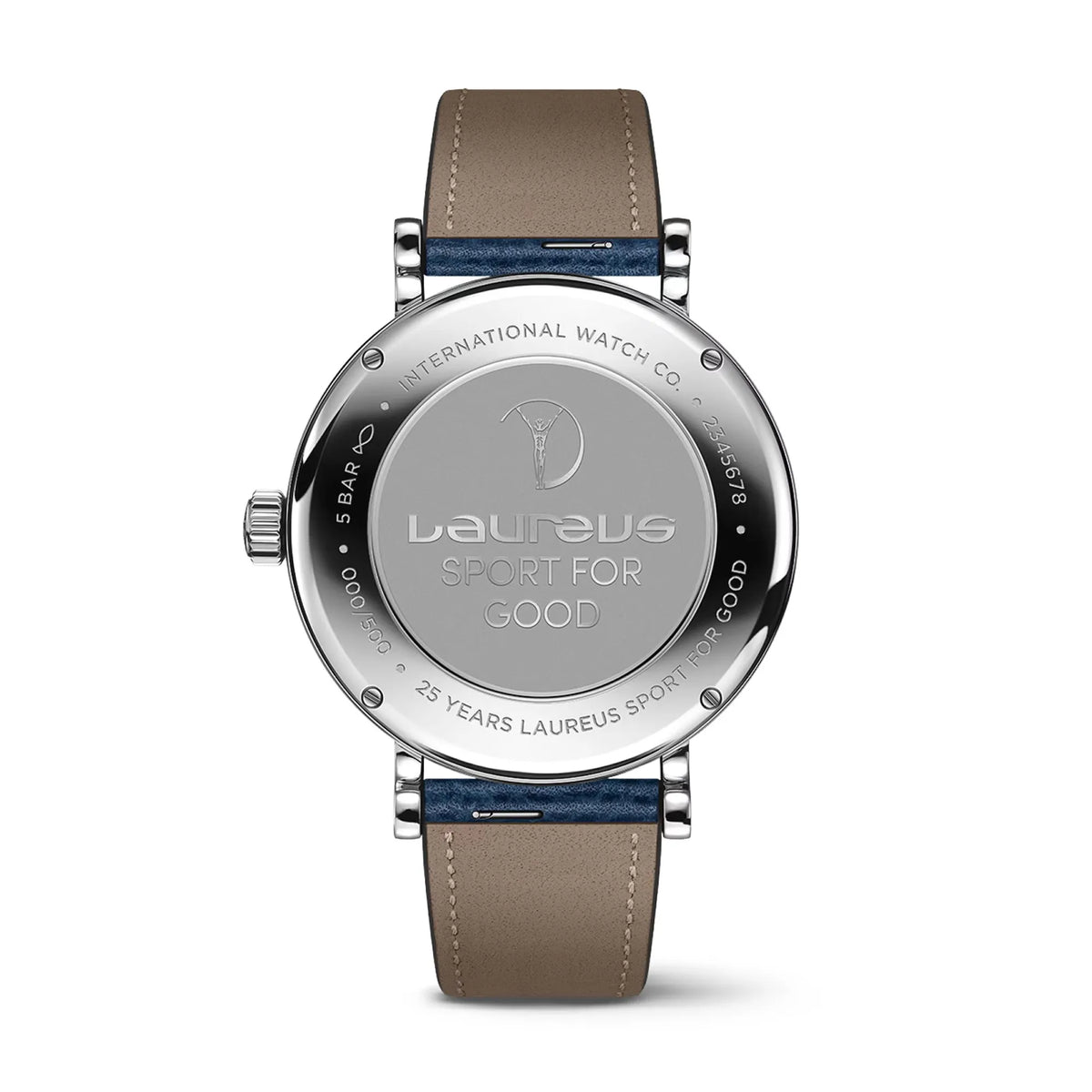 IWC Portofino Automatic Pointer Date Laureus Watch 39mm IW359202