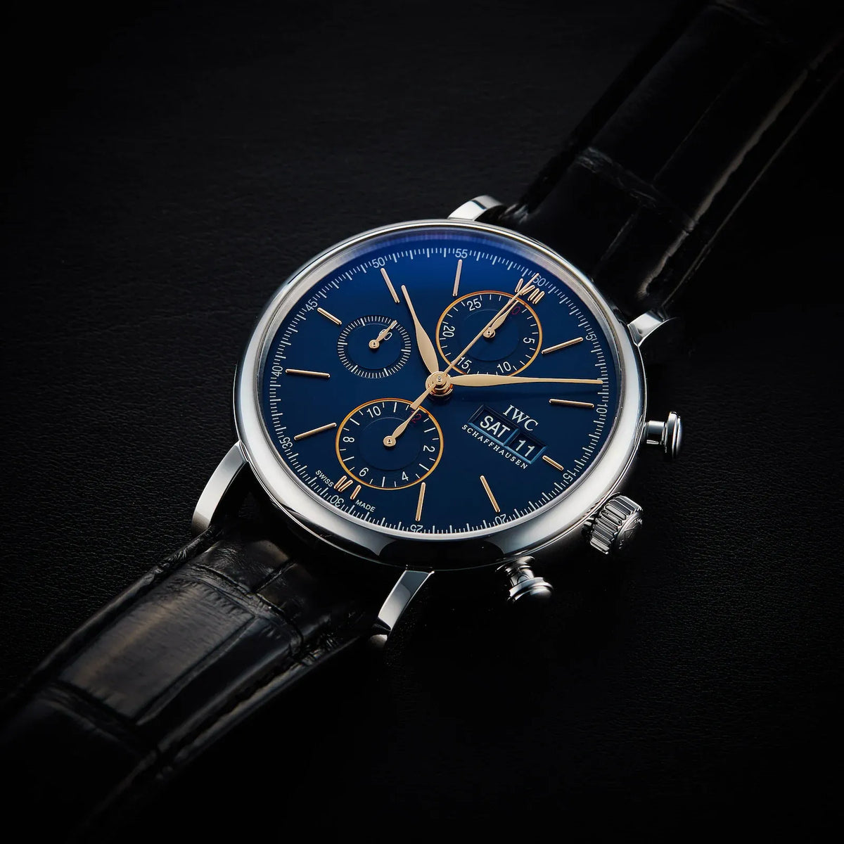 IWC Portofino Chronograph Watch 42mm IW391036