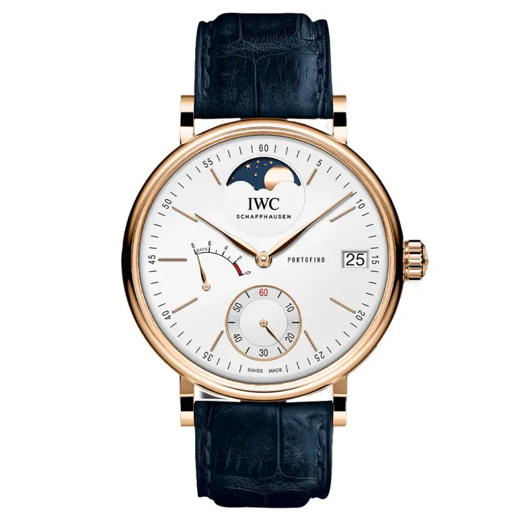 IWC Portofino Hand-Wound Moon Phase Watch 45mm IW516409