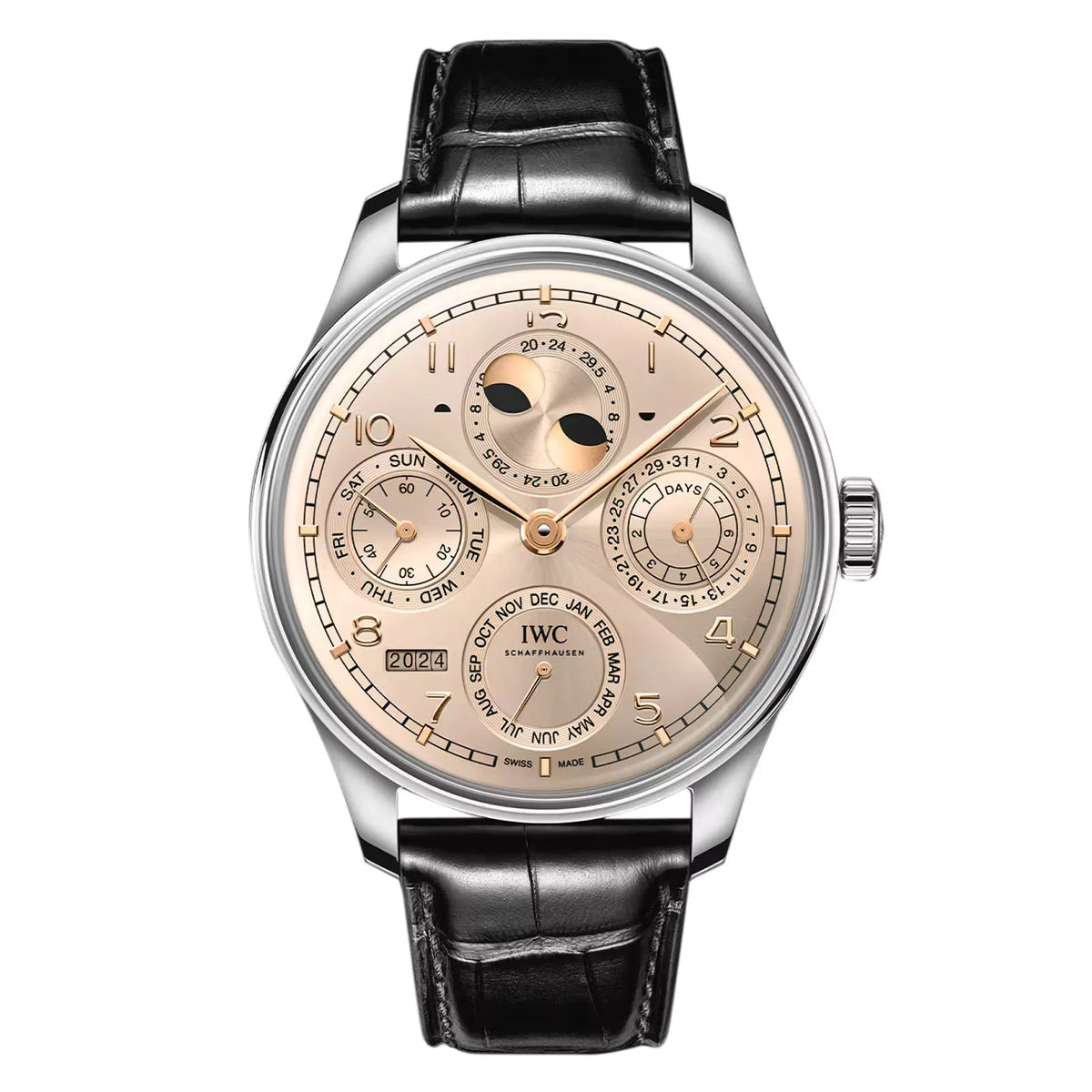 IWC Portugieser Perpetual Calendar Watch 44mm IW503704