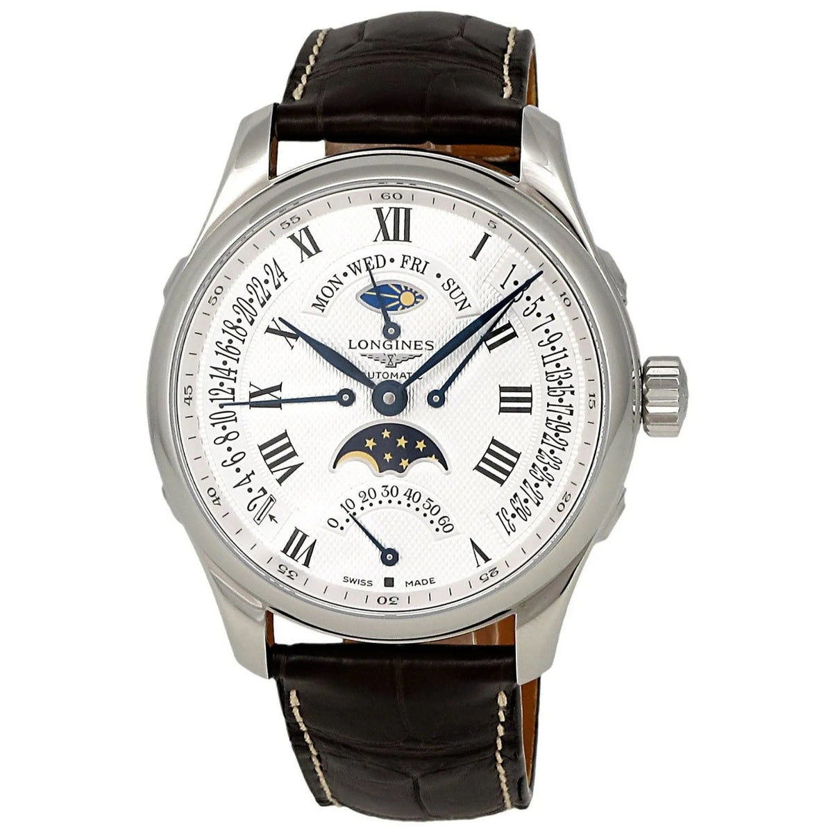Longines Master Collection Chronograph Watch 44mm L2.739.4.71.3