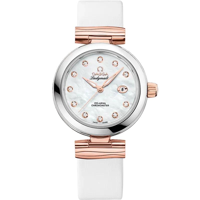 Omega De Ville Ladymatic Watch 34mm 425.27.34.20.55.004