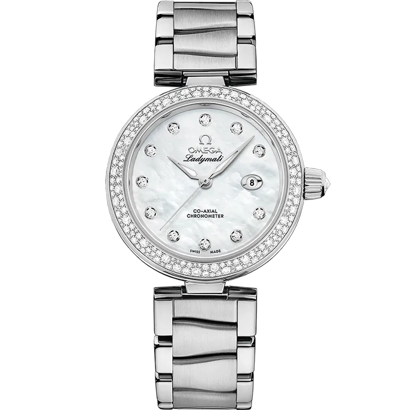 Omega De Ville Ladymatic Watch 34mm 425.35.34.20.55.002