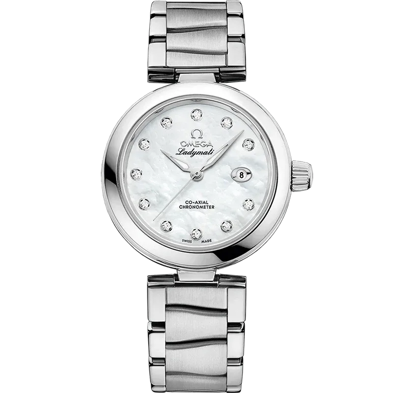 Omega De Ville Ladymatic Watch 34mm 425.35.34.20.55.002
