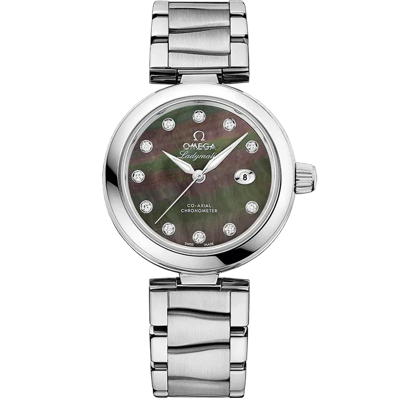 Omega De Ville Ladymatic Watch 34mm 425.35.34.20.57.004