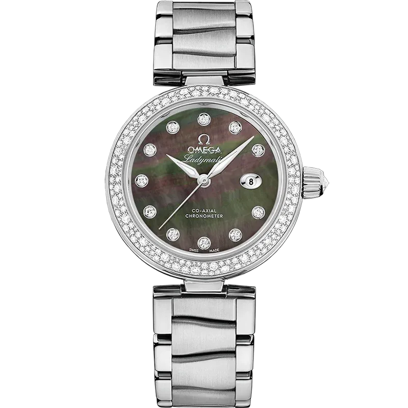 Omega De Ville Ladymatic Watch 34mm 425.35.34.20.57.004