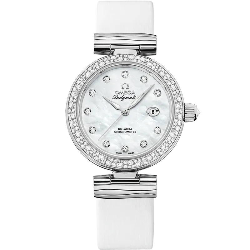 Omega De Ville Ladymatic Watch 34mm 425.37.34.20.55.002