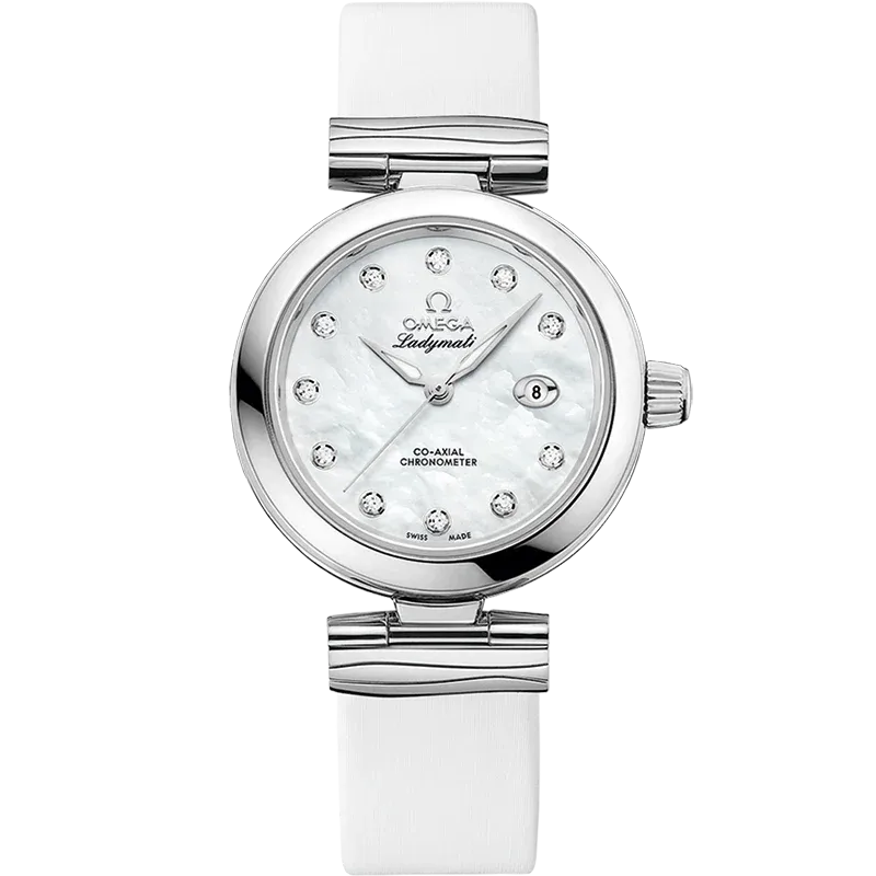 Omega De Ville Ladymatic Watch 34mm 425.37.34.20.55.002