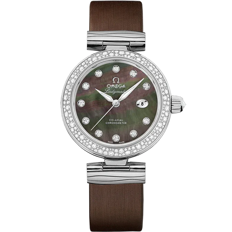 Omega De Ville Ladymatic Watch 34mm 425.37.34.20.57.004
