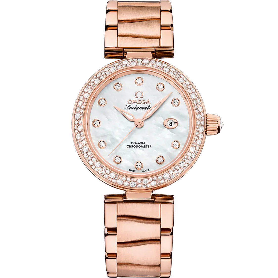 Omega De Ville Ladymatic Watch 34mm 425.65.34.20.55.010