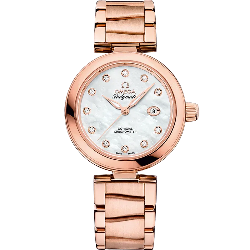 Omega De Ville Ladymatic Watch 34mm 425.65.34.20.55.010