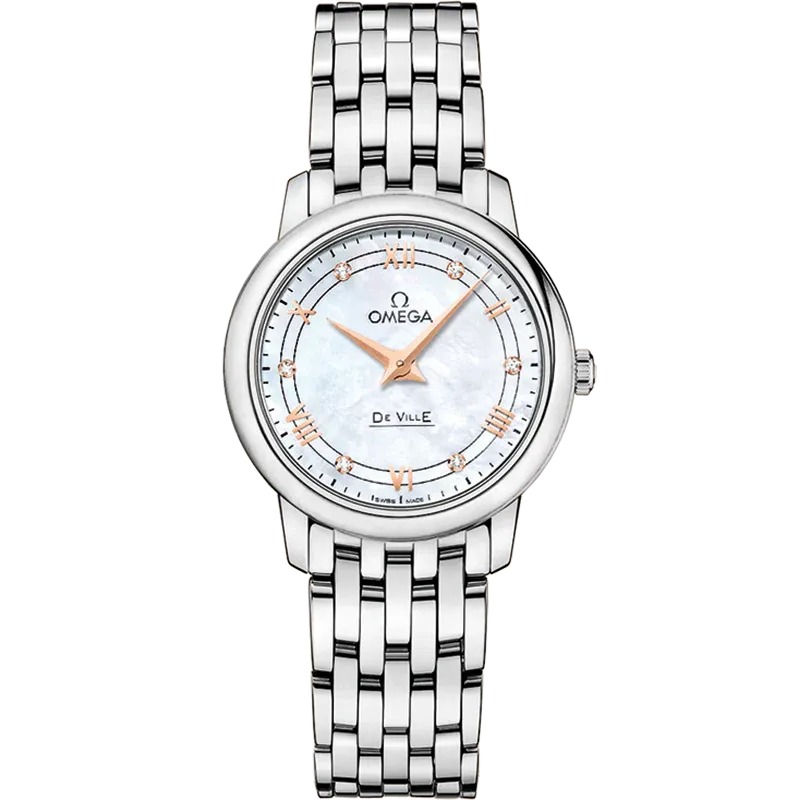 Omega De Ville Prestige Watch 27.4mm 424.10.27.60.55.001