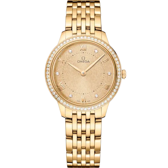 Omega De Ville Prestige Watch 30mm 434.55.30.60.58.001