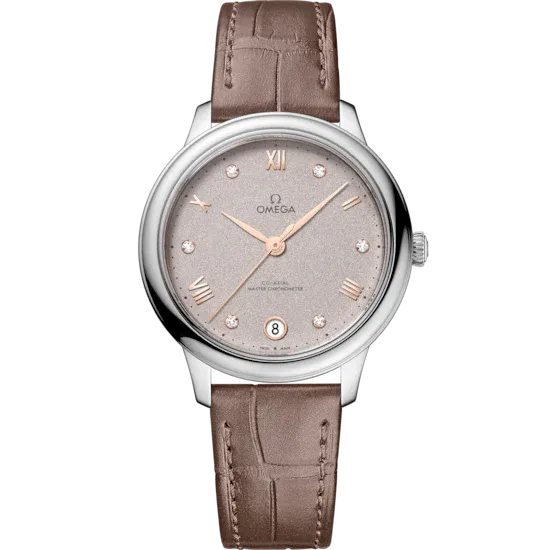 Omega De Ville Prestige Watch 34mm 434.13.34.20.52.002