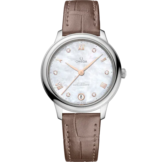 Omega De Ville Prestige Watch 34mm 434.13.34.20.55.001