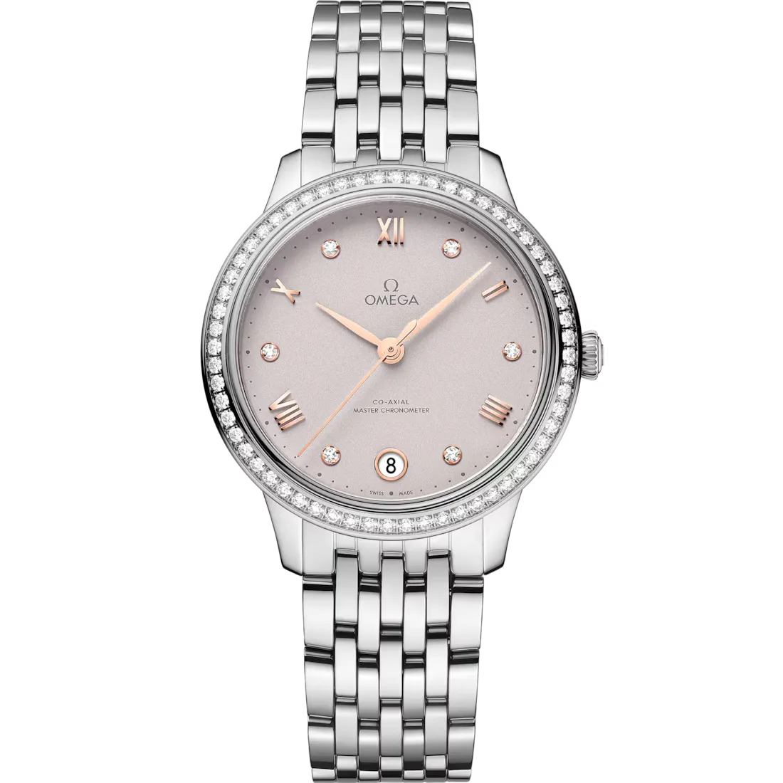 Omega De Ville Prestige Watch 34mm 434.15.34.20.52.002