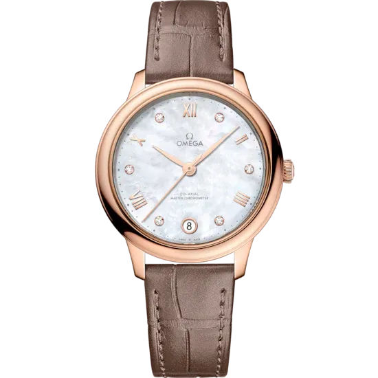 Omega De Ville Prestige Watch 34mm 434.53.34.20.55.001