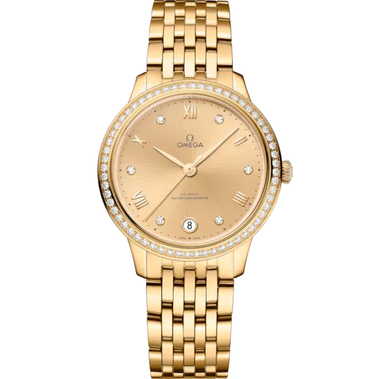 Omega De Ville Prestige Watch 34mm 434.55.34.20.58.001