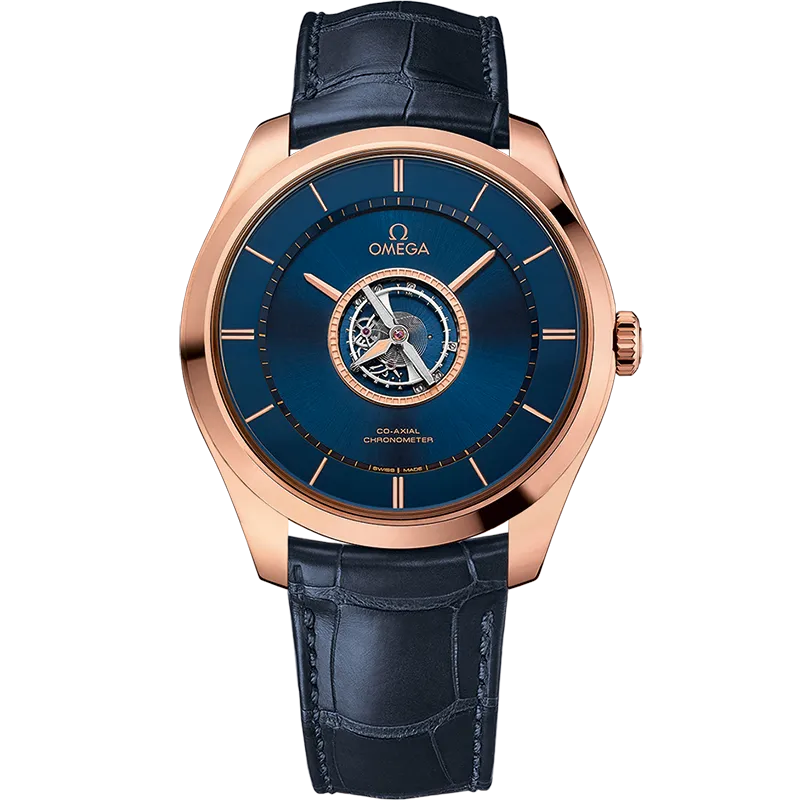 Omega De Ville Tourbillon Co-Axial Watch 44mm 528.53.44.21.03.001