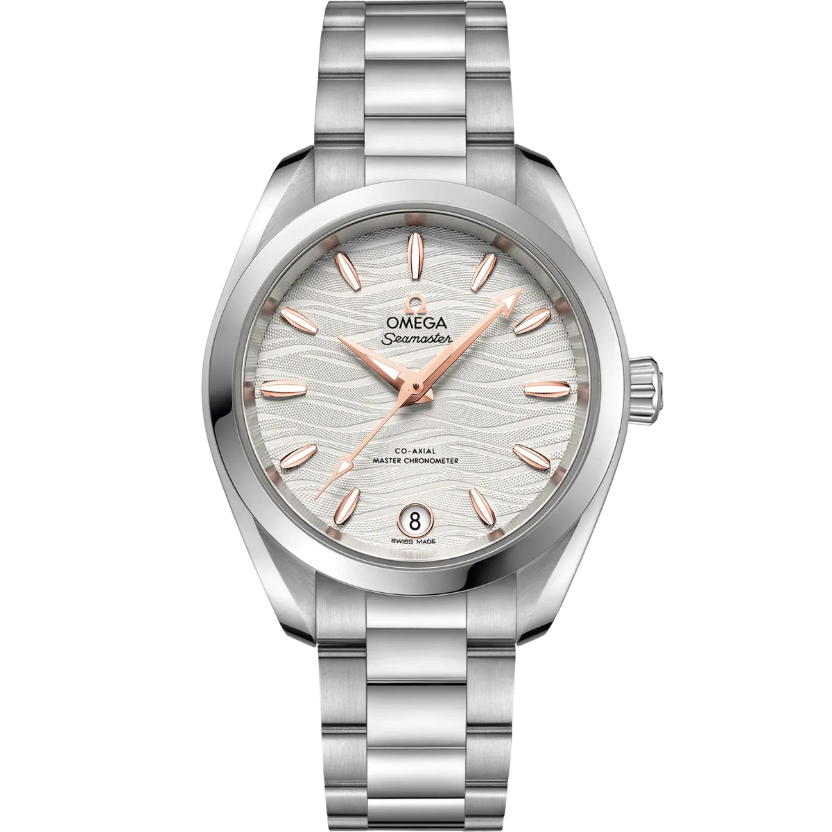 Omega Seamaster Aqua Terra 150M Watch 34mm Silver Dial 220.10.34.20.02.001