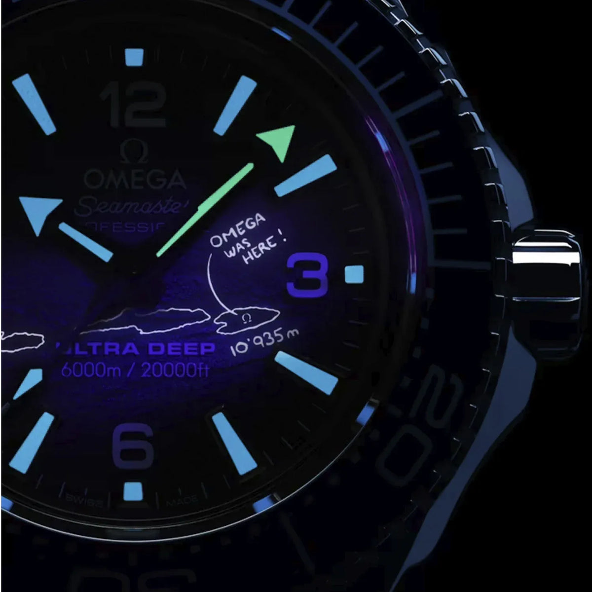 Omega Seamaster Planet Ocean Ultra Deep Watch 45.5mm 215.30.46.21.03.002
