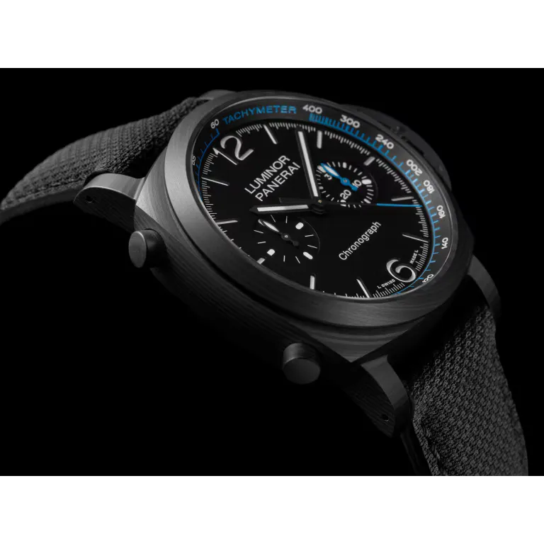 Panerai Luminor Chrono Carbotech Watch 44mm PAM01219