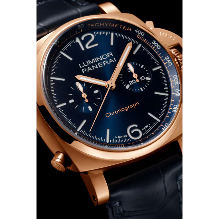 Panerai Luminor Chrono Goldtech Watch 44mm PAM01111