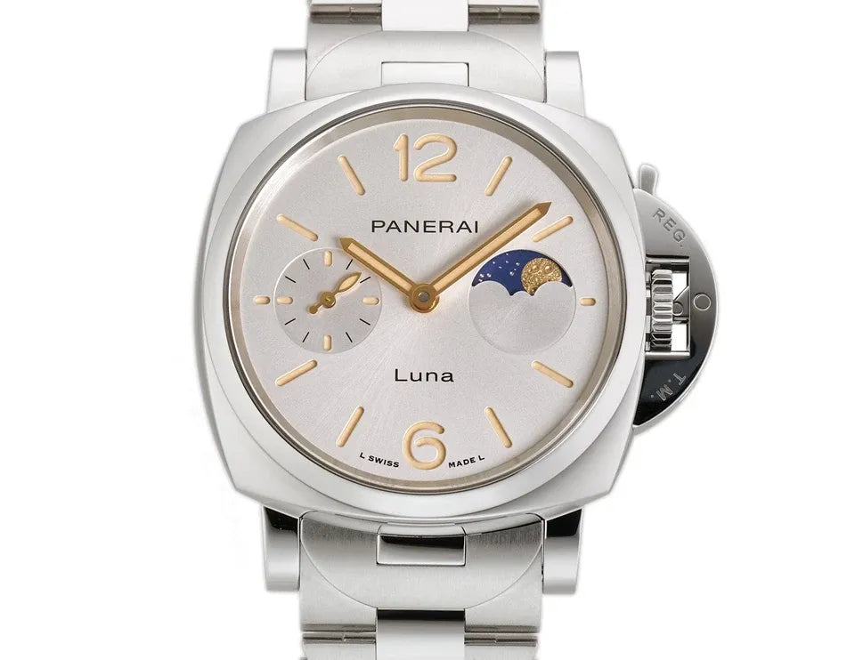 Panerai Luminor Due Luna Watch 38mm PAM01301
