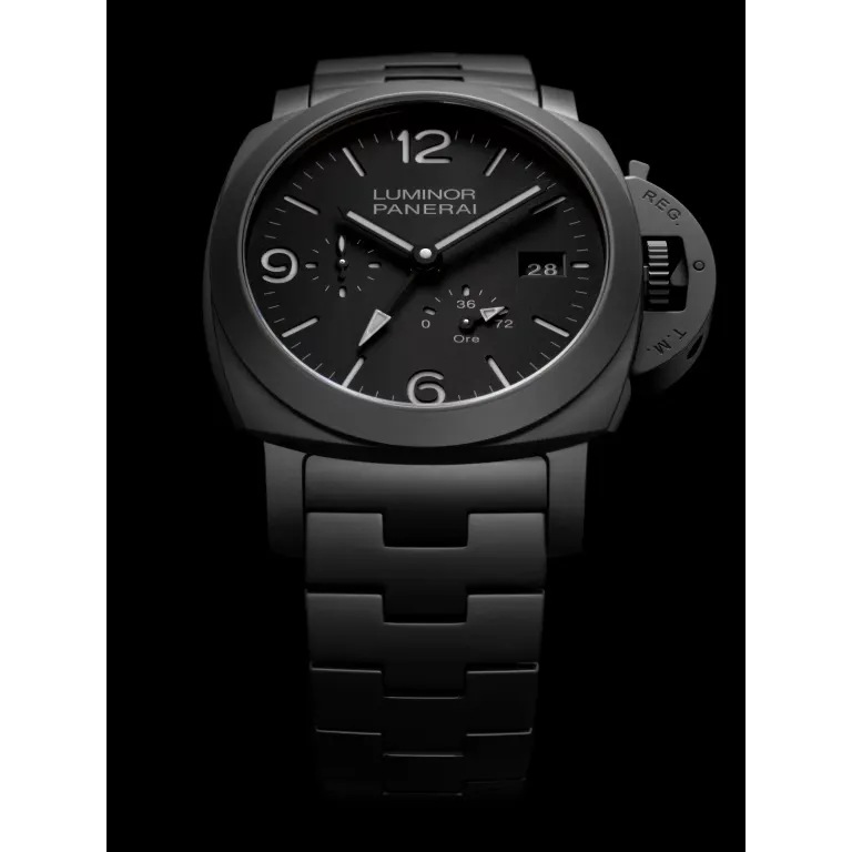 Panerai Luminor GMT Power Reserve Ceramica Watch 44mm PAM01674