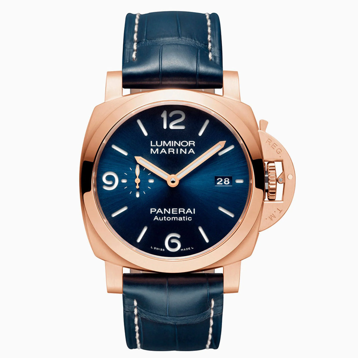 Panerai Luminor Marina Goldtech Watch 44mm PAM01112