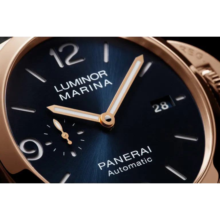 Panerai Luminor Marina Goldtech Watch 44mm PAM01112