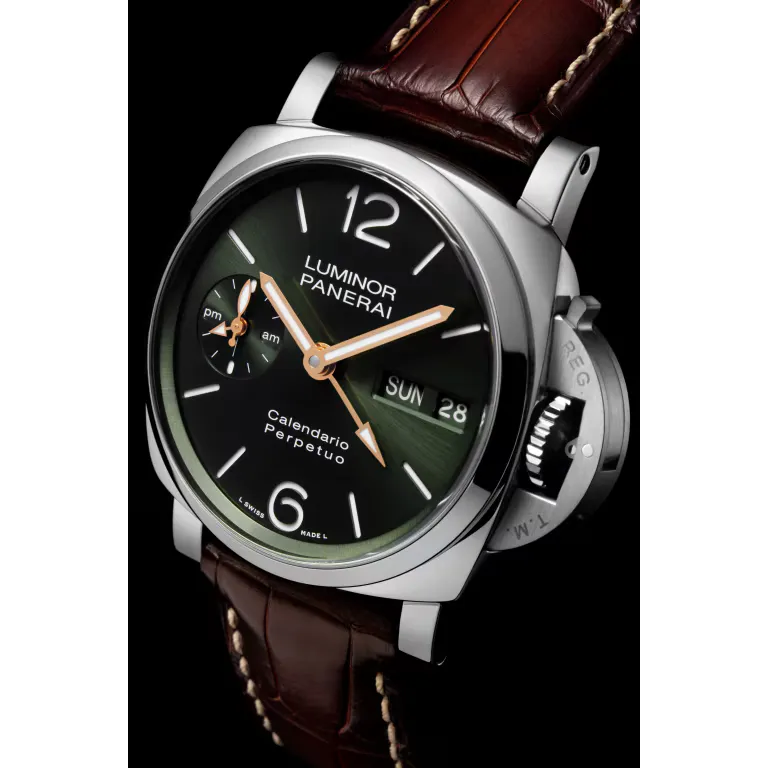 Panerai Luminor Perpetual Calendar GMT Platinumtech Watch 44mm PAM00715