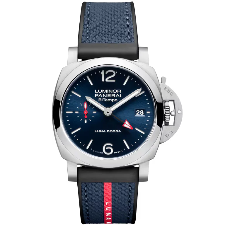 Panerai Luminor Quaranta BiTempo Luna Rossa Watch 40mm PAM01404
